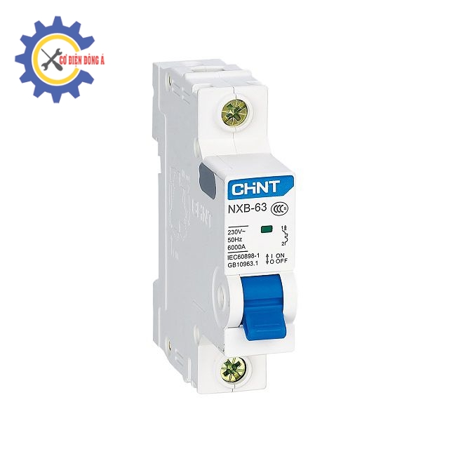 Cầu dao tự động MCB Chint NXB-63 1A 6KA 1P