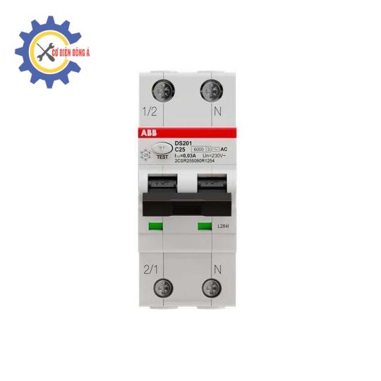 2CSR245040R1164 – CB chống giật ABB DS201 L 16A 30mA 4.5kA 1P+N