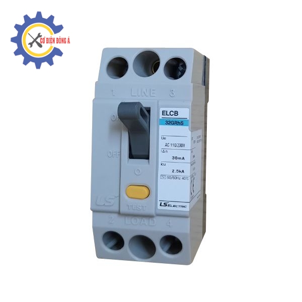CB chống giật LS 32GRhS 30A 2P 30mA 2.5kA