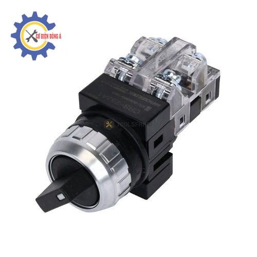 Công tắc xoay 2 vị trí Hanyoung CRS-252A1 25mm tự giữ