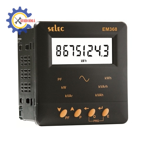 Đồng hồ đo điện đa năng Selec EM368-C 96x96mm