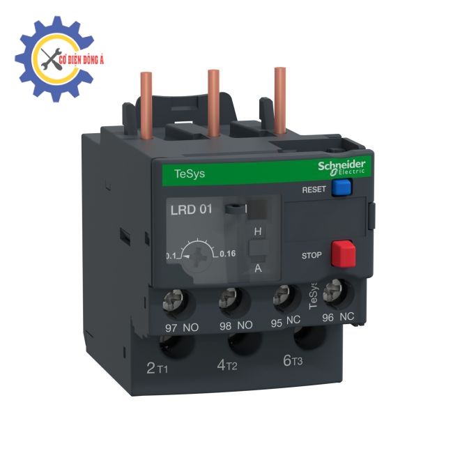 Rơ le nhiệt Schneider LRD01 (0.10-0.16A)