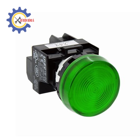 Đèn báo IDEC YW1P-1EQM3G 220V 22mm (xanh lá cây)