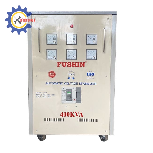 Ổn áp fushin 3 pha vào 260-420V ra 380V 400KVA