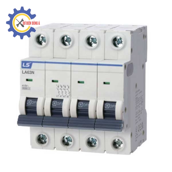 MCB LS LA63N 10A 4P 6kA